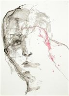 insight,outsight,53x37cm,o.i.inkt,acrylic