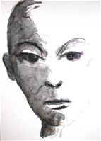 focussing,53x37cm,o.i.inkt
